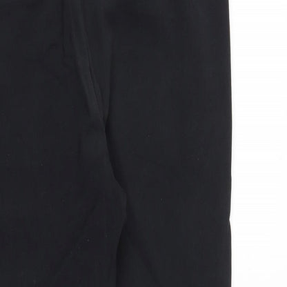 Bearun Womens Black Polyester Chino Trousers Size S Regular Zip