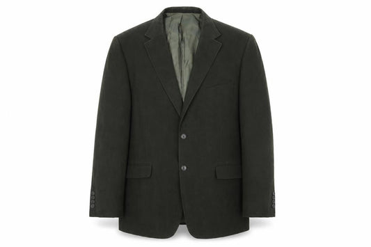 Marks & Spencer Mens Green Polyester Jacket Blazer Size 42 Regular