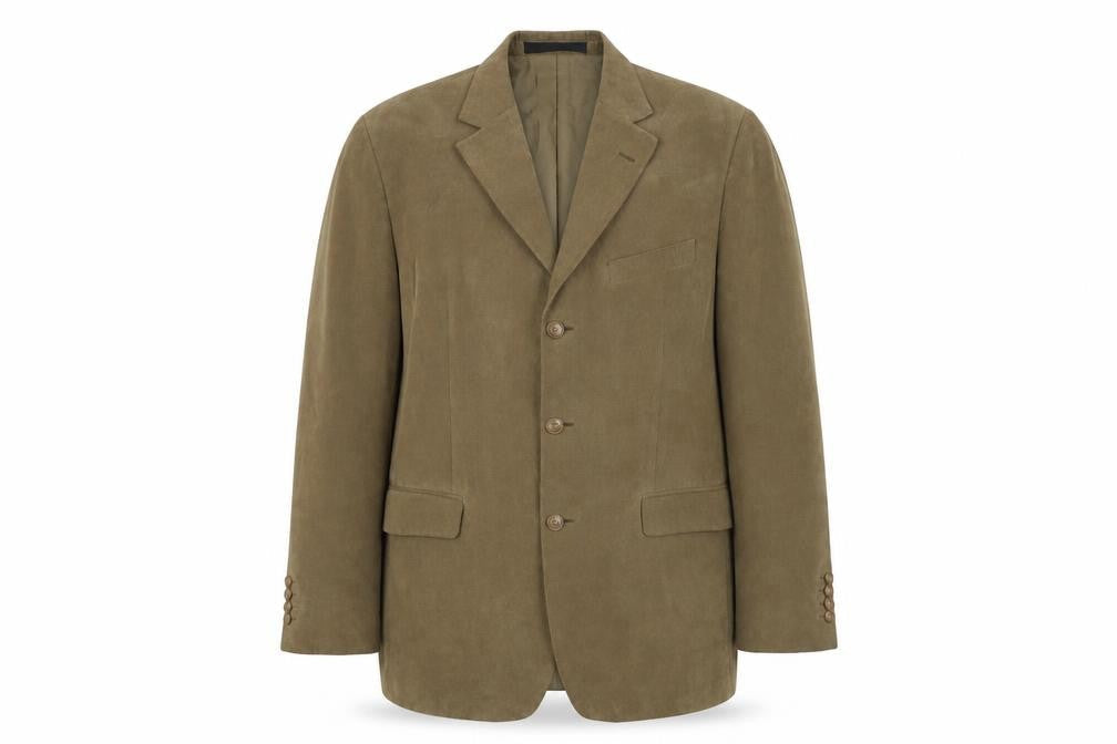 Marks & Spencer Mens Brown Polyester Jacket Blazer Size 40 Regular