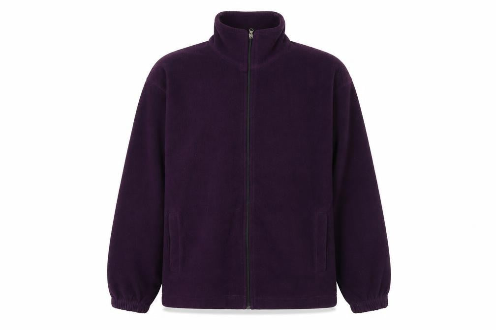 Johnwan Womens Purple Jacket Size M Zip