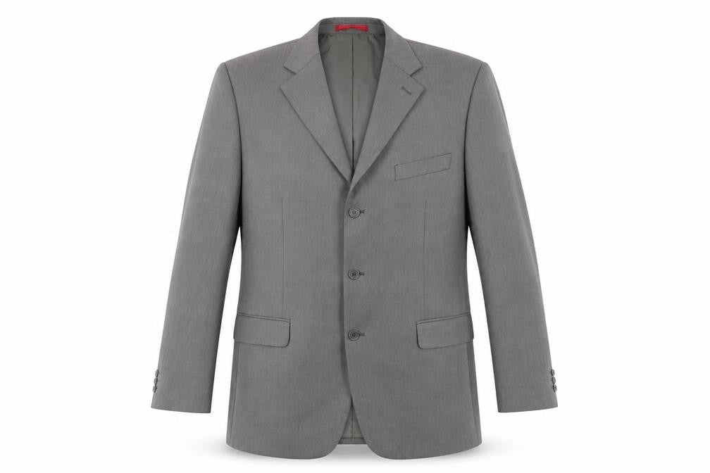 Taylor & Wright Mens Grey Polyester Jacket Suit Jacket Size 46 Regular