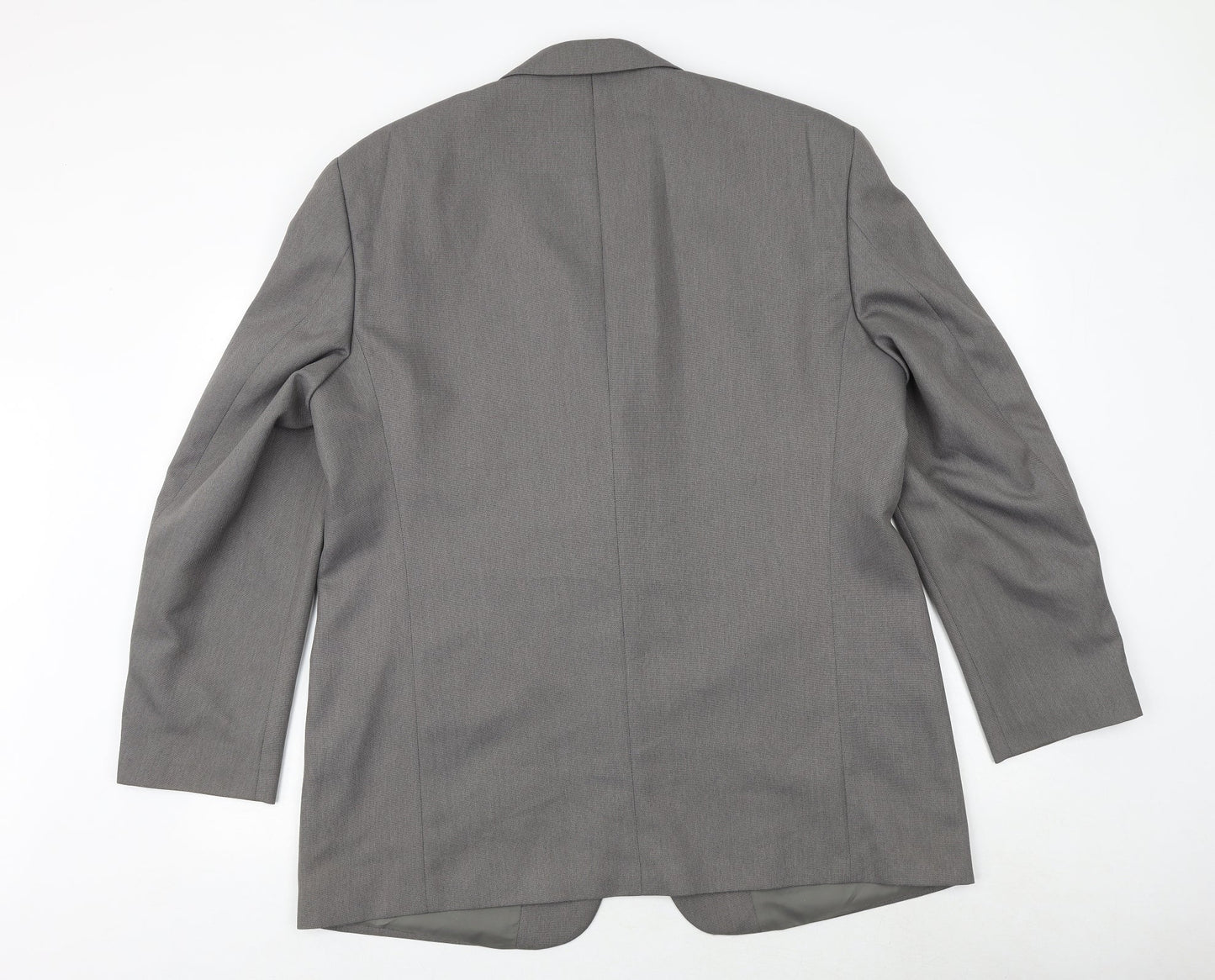 Taylor & Wright Mens Grey Polyester Jacket Suit Jacket Size 46 Regular