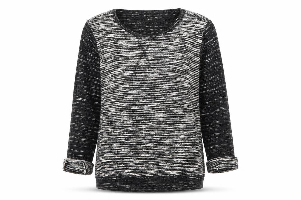 H&M Womens Grey Round Neck Polyester Pullover Jumper Size S