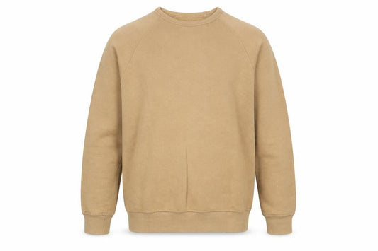 H&M Mens Beige Cotton Pullover Sweatshirt Size XS