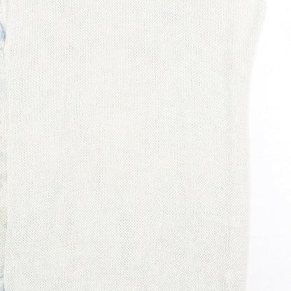 Dorothy Perkins Womens Multicoloured Round Neck Acrylic Pullover Jumper Size 8