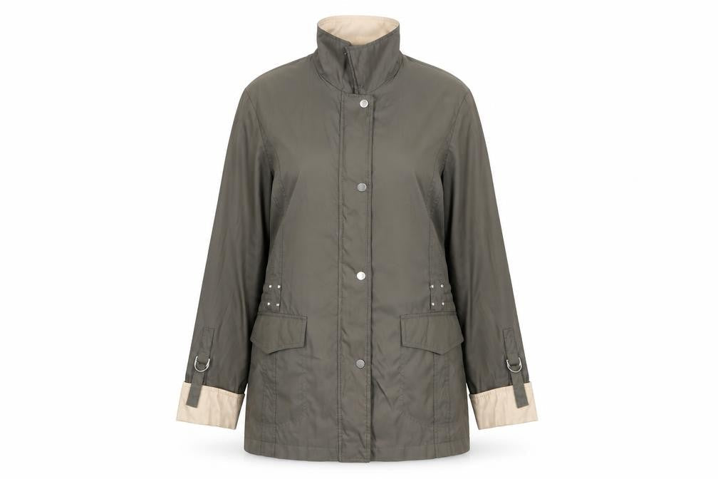 Gerry Weber Womens Green Jacket Size 12 Zip