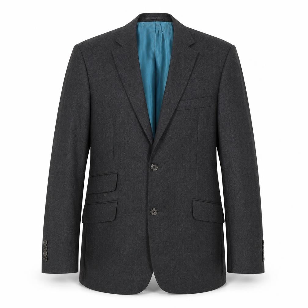 Linea Mens Grey Wool Jacket Suit Jacket Size 42 Regular