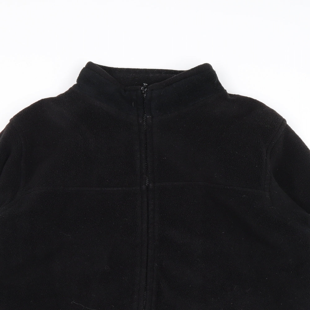 EWM Womens Black Jacket Size S Zip