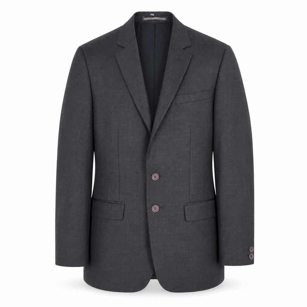 French Connection Mens Grey Wool Jacket Suit Jacket Size 38 Regular