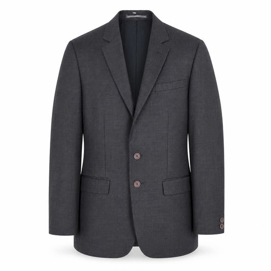 French Connection Mens Grey Wool Jacket Suit Jacket Size 38 Regular