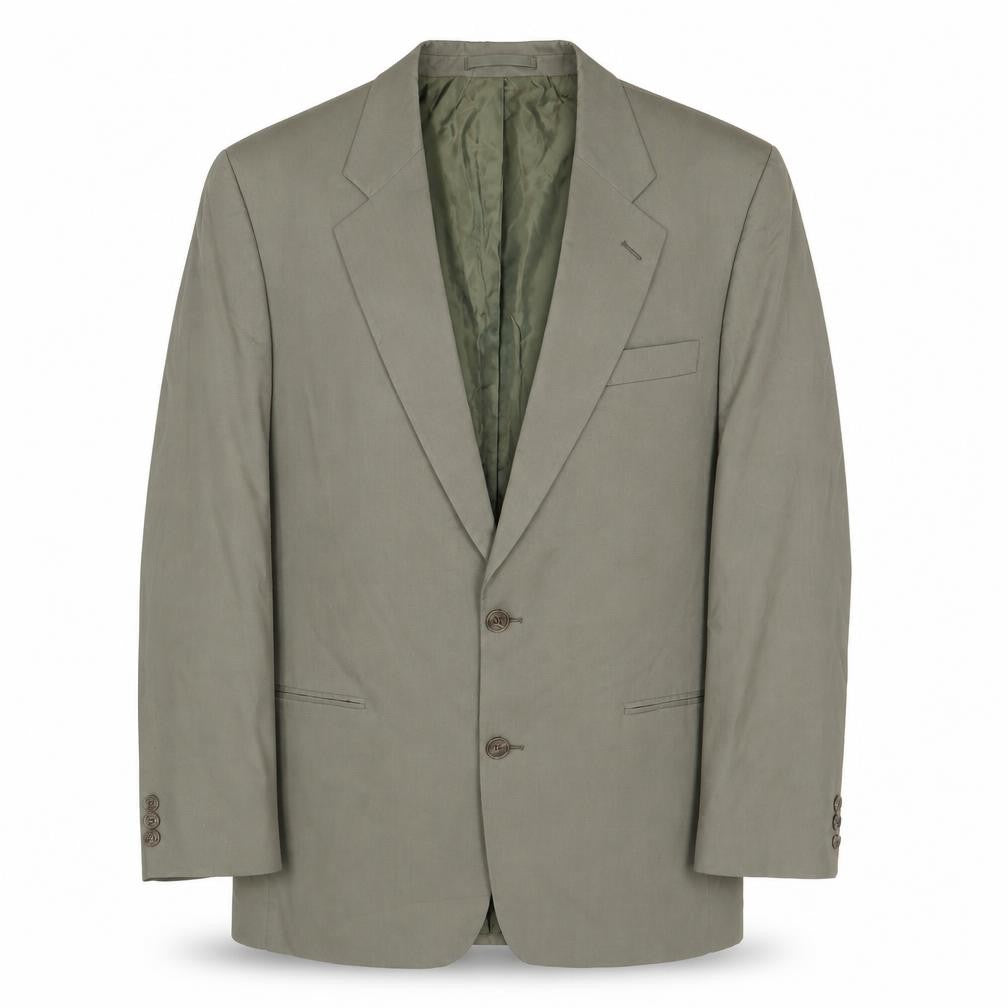 Burton Mens Brown Polyester Jacket Suit Jacket Size 40 Regular