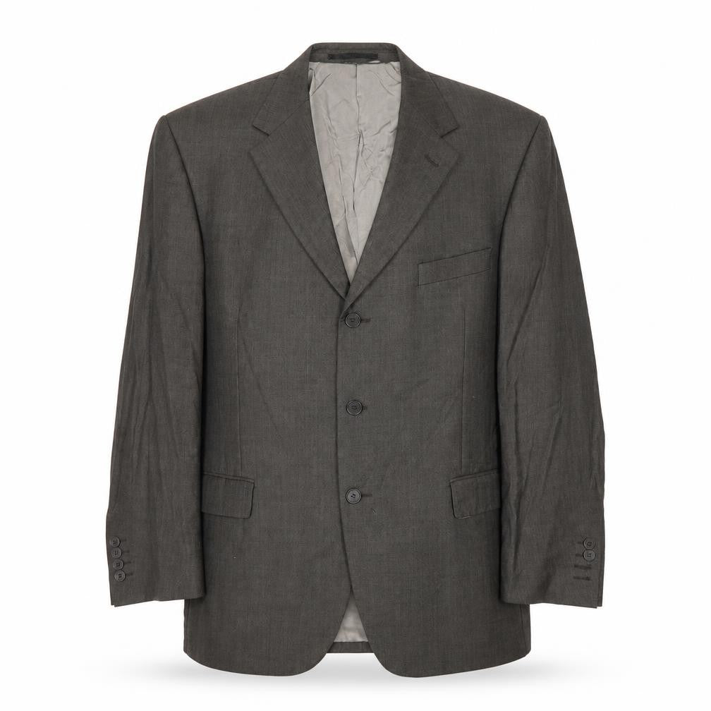 Marks & Spencer Mens Grey Wool Jacket Suit Jacket Size 44 Regular