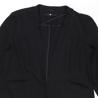 Very Womens Black Jacket Blazer Size 14