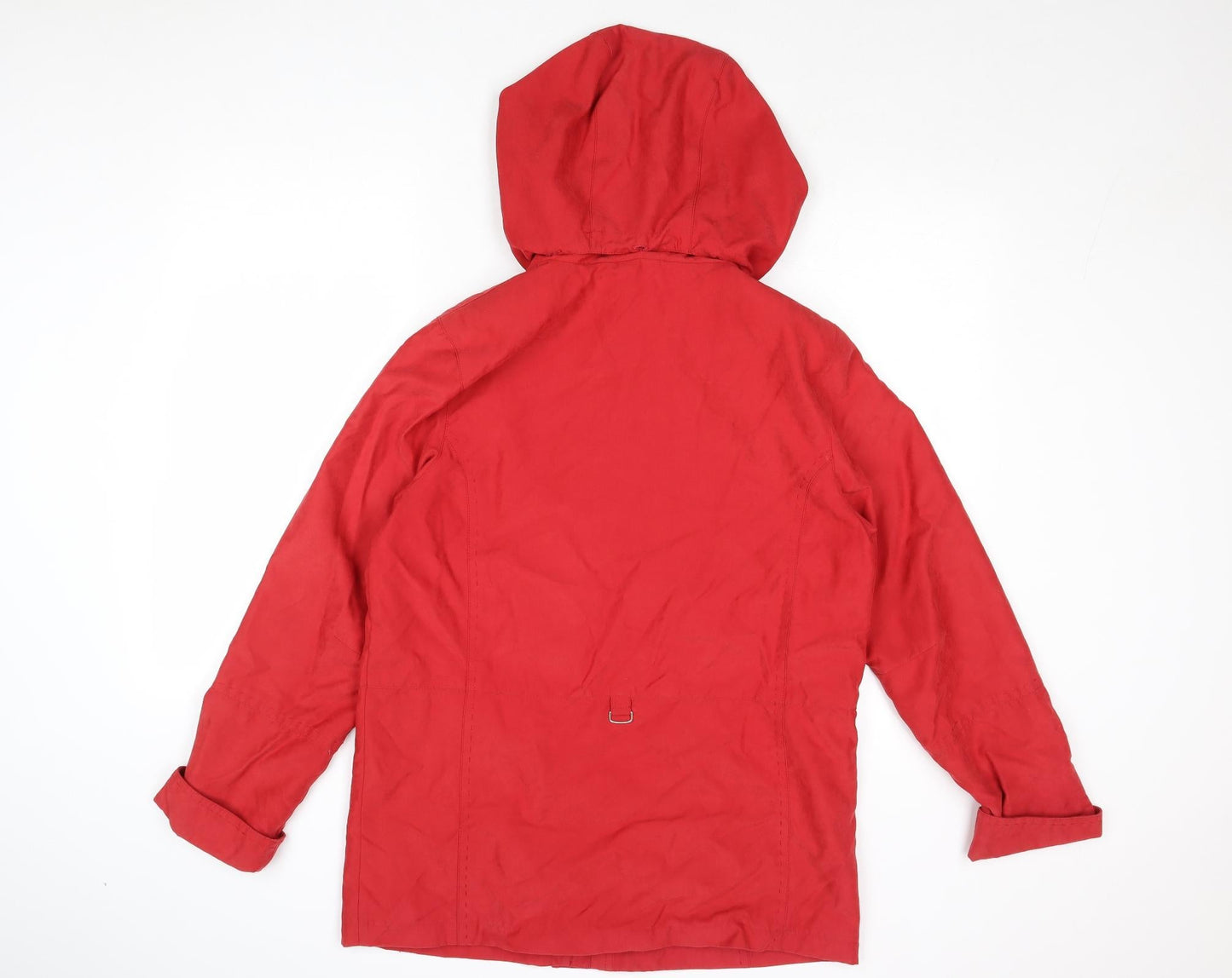 Collage Womens Red Jacket Size 10 Zip