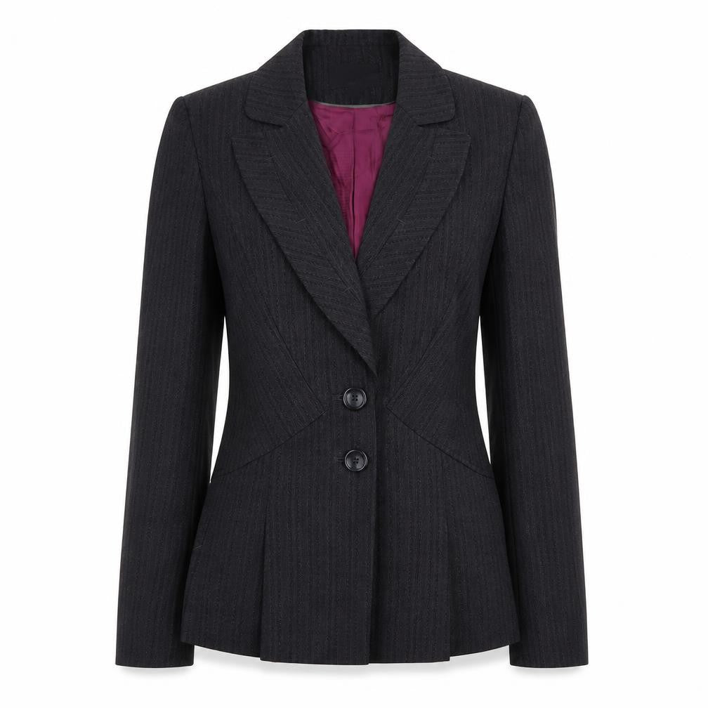 NEXT Womens Grey Polyester Jacket Blazer Size 8