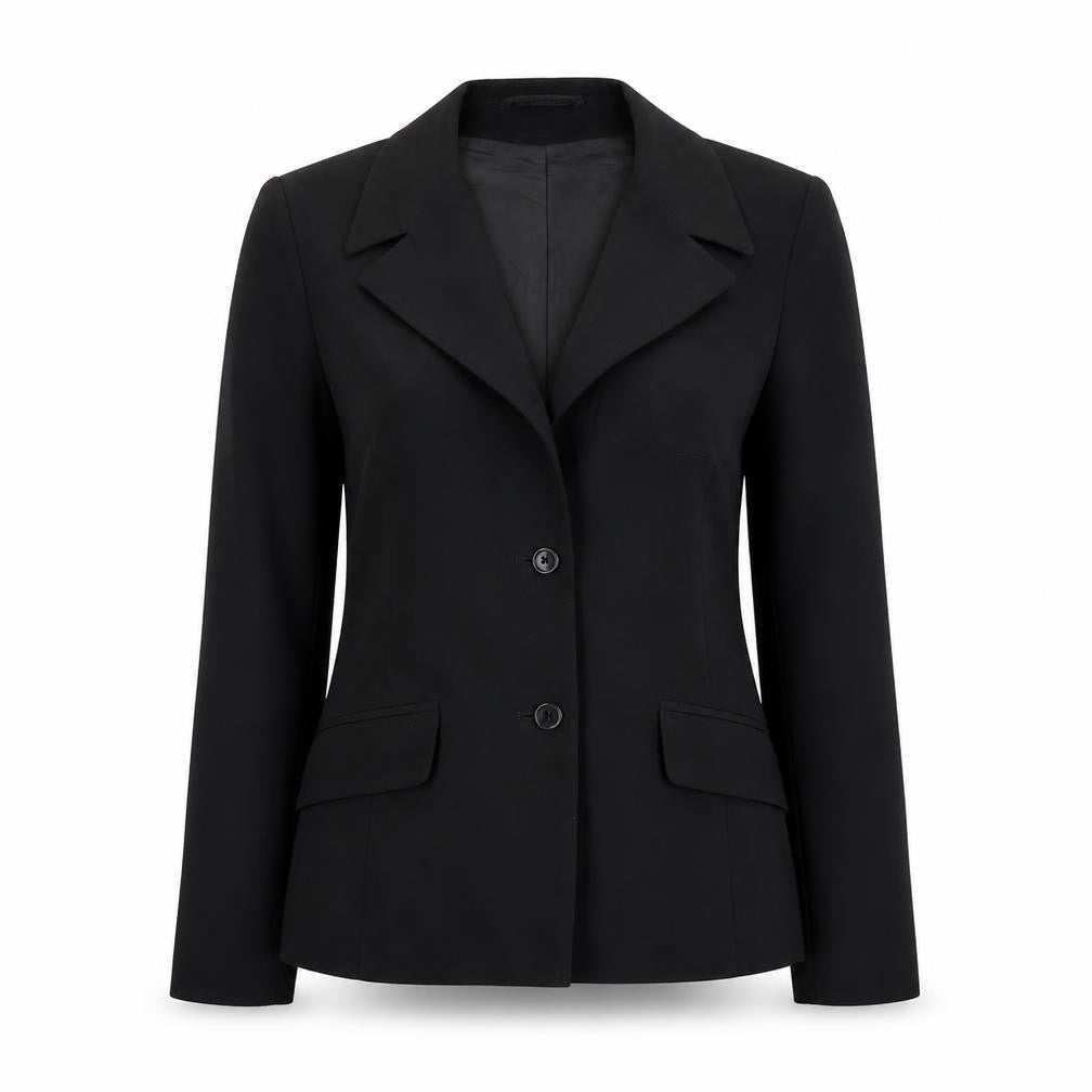 New Look Womens Black Polyester Jacket Blazer Size 10