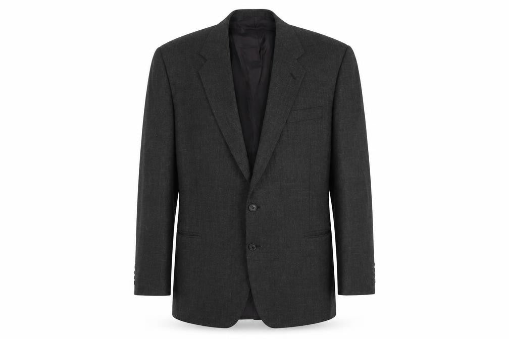 Marks & Spencer Mens Grey Polyester Jacket Suit Jacket Size XL Regular