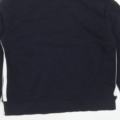 Gap Girls Blue Polyester Pullover Sweatshirt Size 10 Years Pullover - 1969