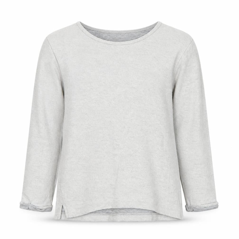 John Lewis Girls Grey Cotton Pullover Sweatshirt Size 11 Years Pullover