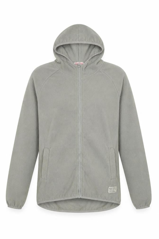 Bored Angels Womens Grey Jacket Size 12 Zip