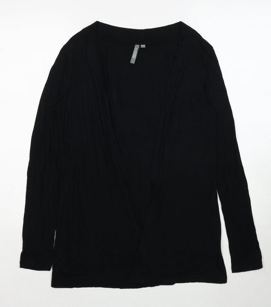 Originals Womens Black V-Neck Viscose Cardigan Jumper Size 8 - Size 8-10