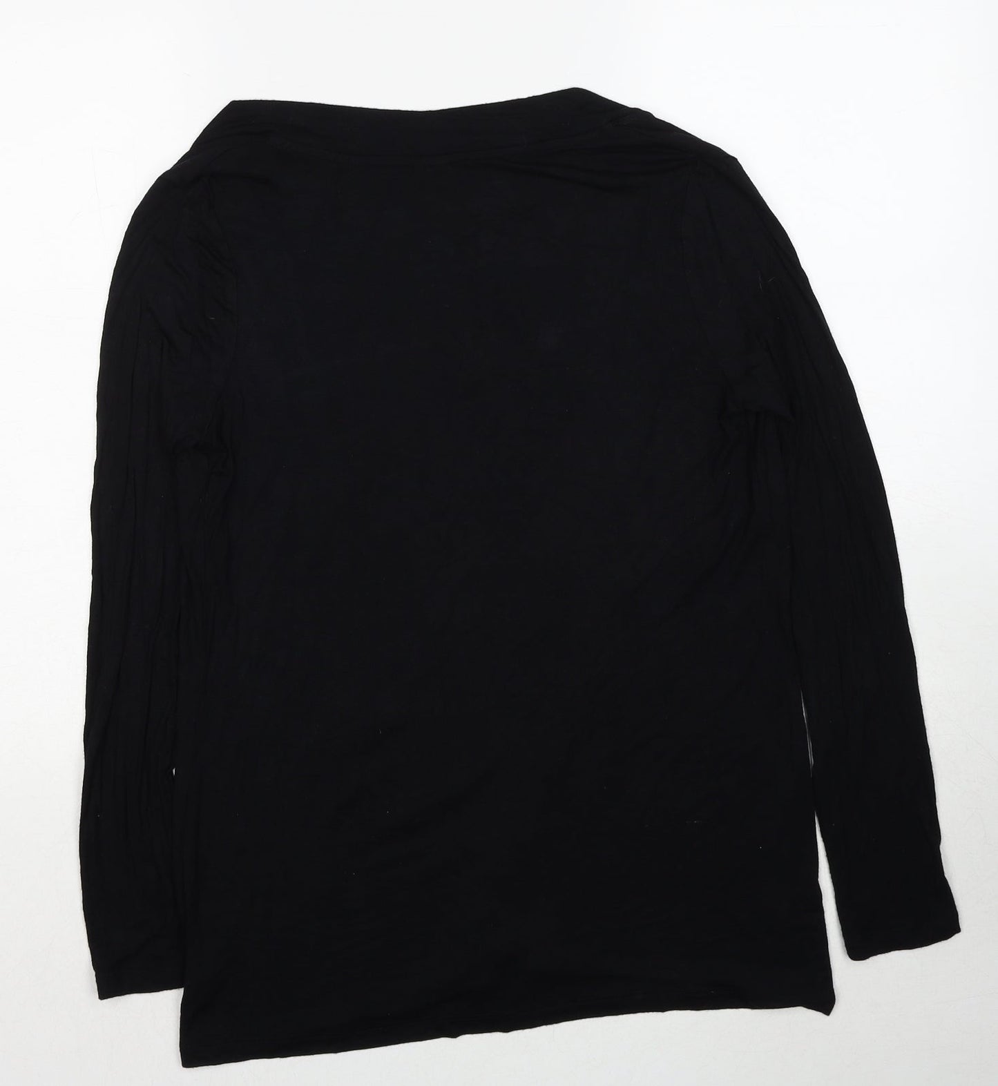 Originals Womens Black V-Neck Viscose Cardigan Jumper Size 8 - Size 8-10