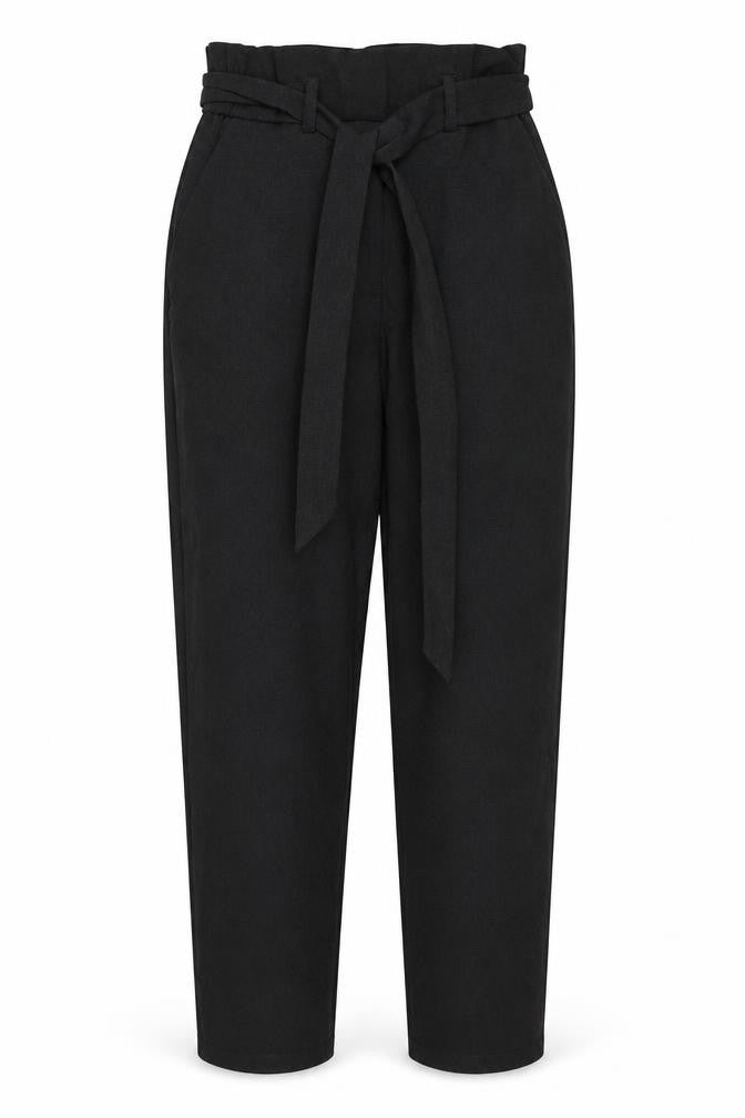 H&M Womens Grey Polyester Trousers Size 8 Regular Zip