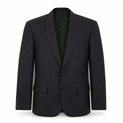 James Barry Mens Grey Polyester Jacket Suit Jacket Size 44 Regular