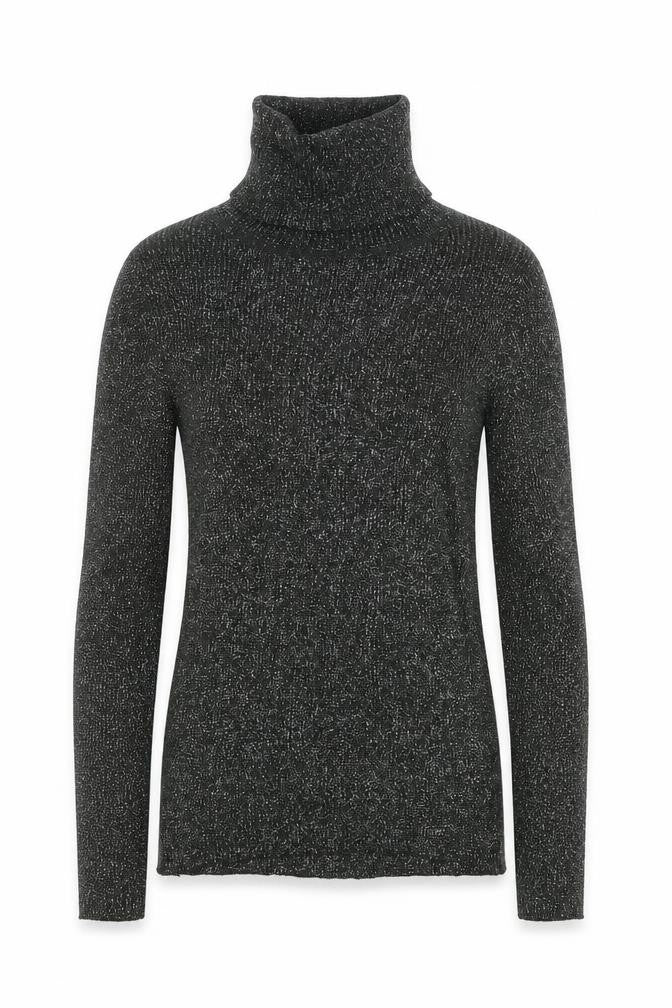Arrow Womens Green Roll Neck Polyester Pullover Jumper Size S