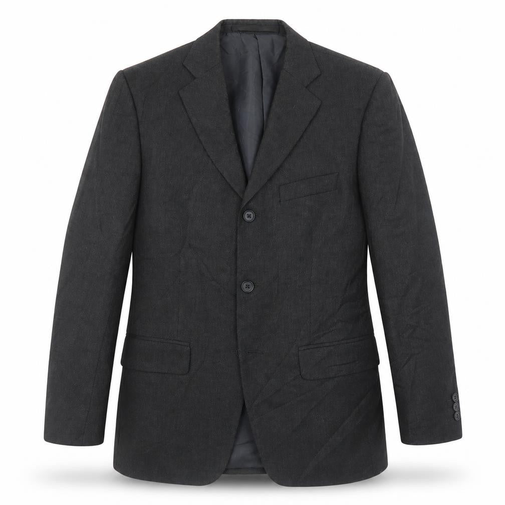 Marks & Spencer Mens Grey Polyester Jacket Suit Jacket Size 36 Regular