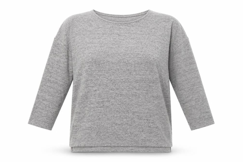 Warehouse Womens Brown Polyester Basic T-Shirt Size 10 Round Neck