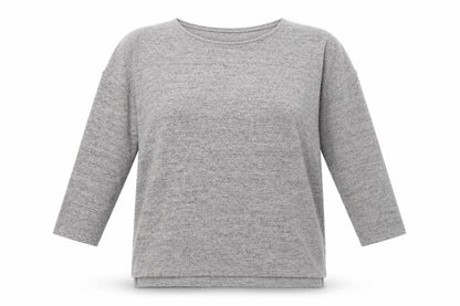 Warehouse Womens Brown Polyester Basic T-Shirt Size 10 Round Neck