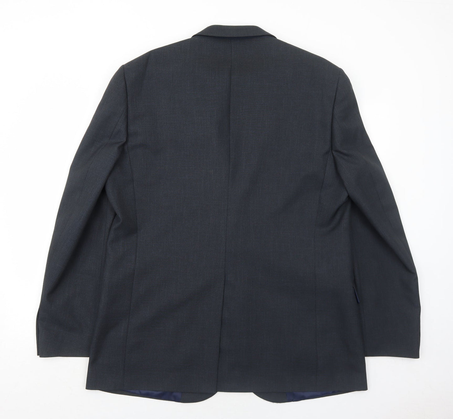 Taylor & Wright Mens Grey Polyester Jacket Suit Jacket Size 44 Regular