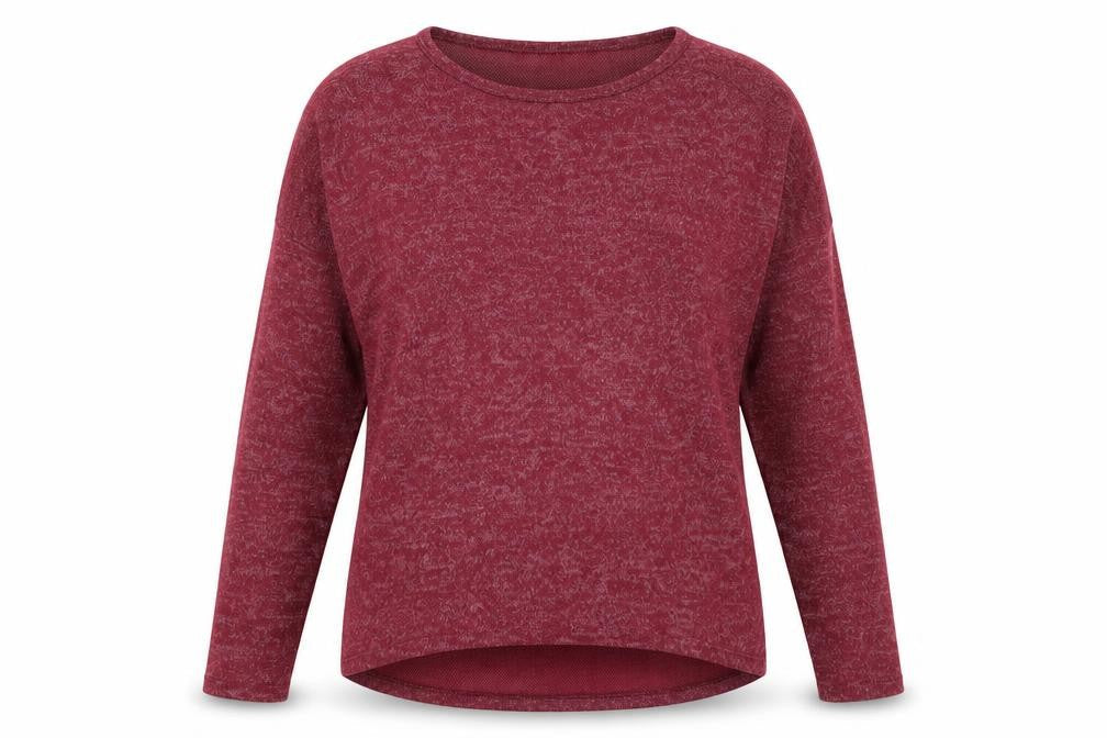 Colloseum Womens Red Round Neck Viscose Pullover Jumper Size XS