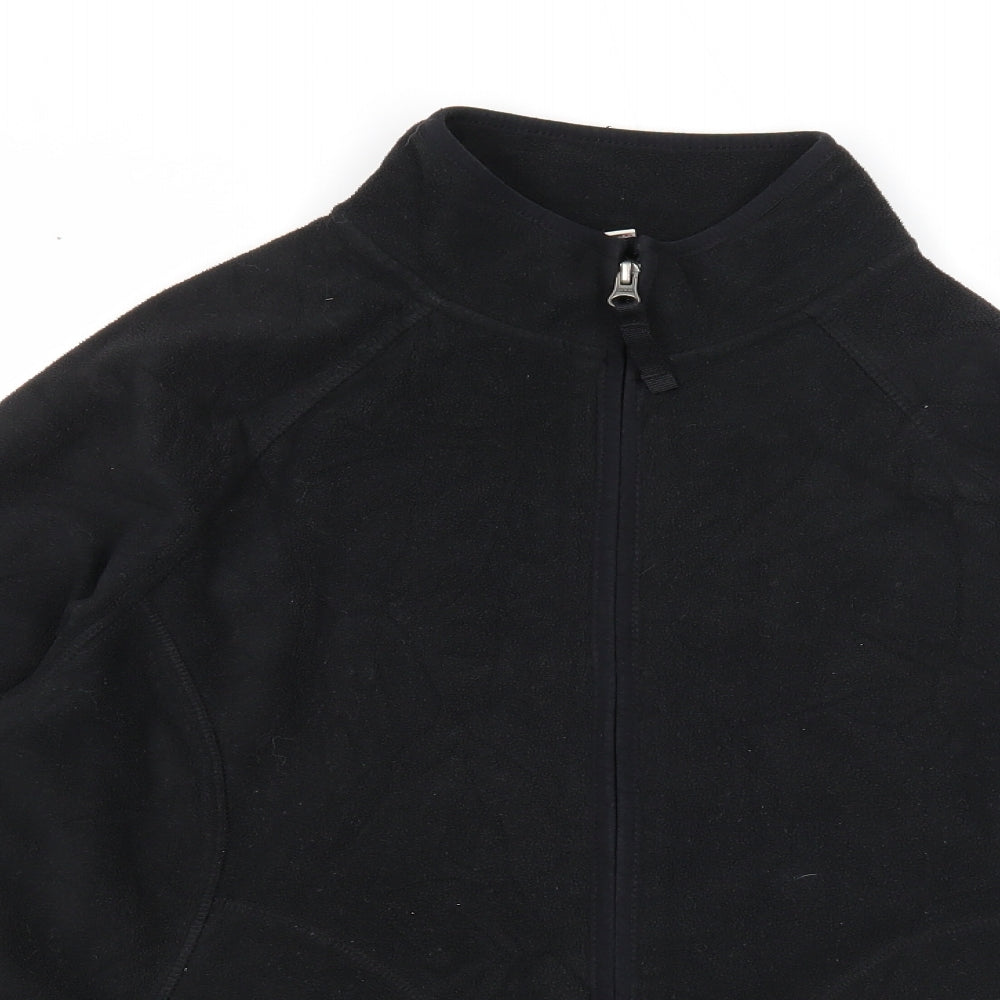 Merona Womens Black Jacket Size M Zip
