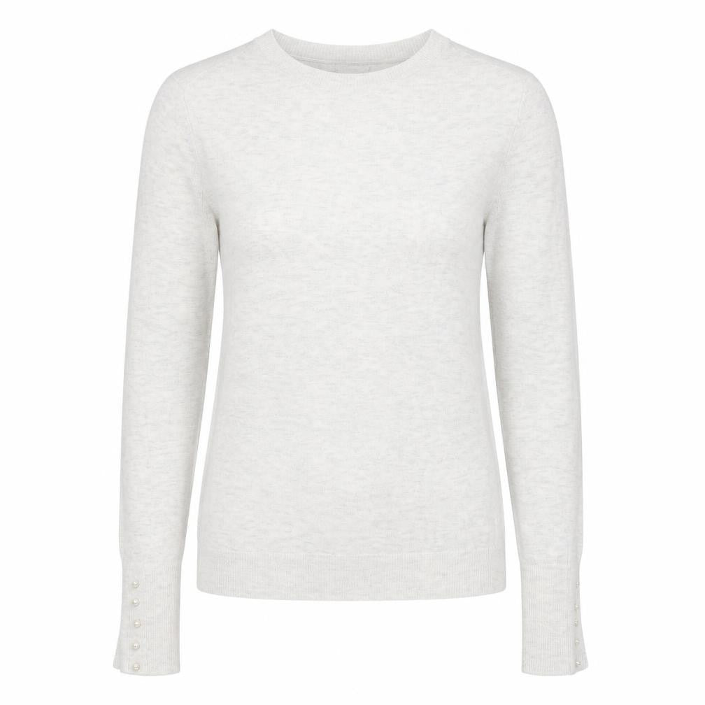 Zara Womens Grey Round Neck Viscose Pullover Jumper Size S