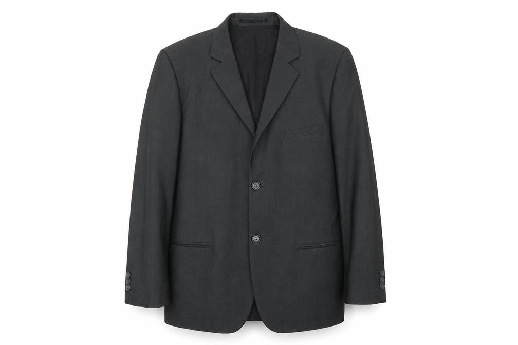 CP Womens Grey Polyester Jacket Suit Jacket Size 14