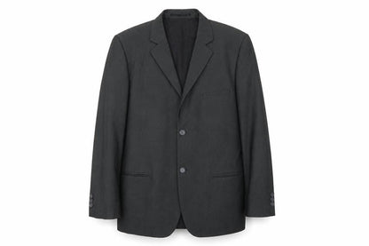 CP Womens Grey Polyester Jacket Suit Jacket Size 14