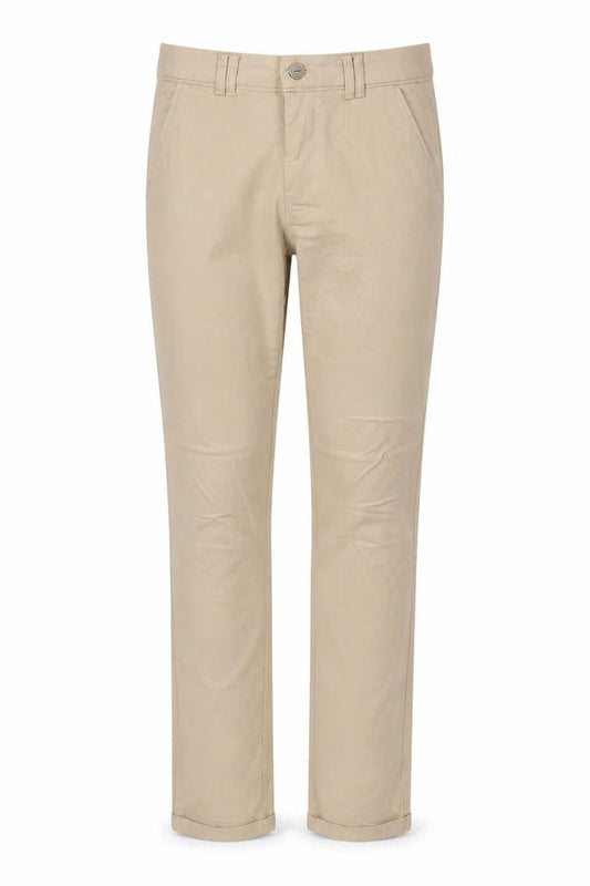 Bershka Womens Beige Cotton Straight Jeans Size 6 Regular Zip