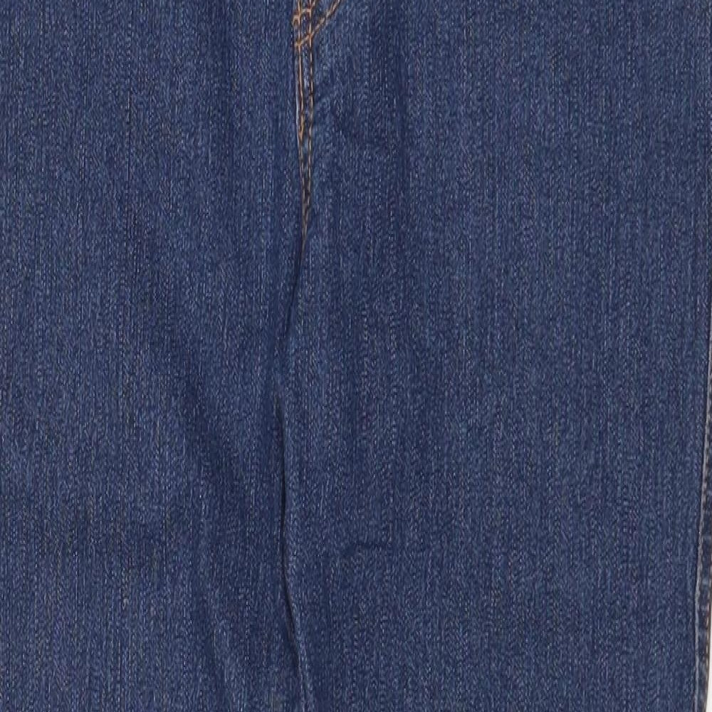 Mohito Womens Blue Cotton Skinny Jeans Size 8 Regular Zip