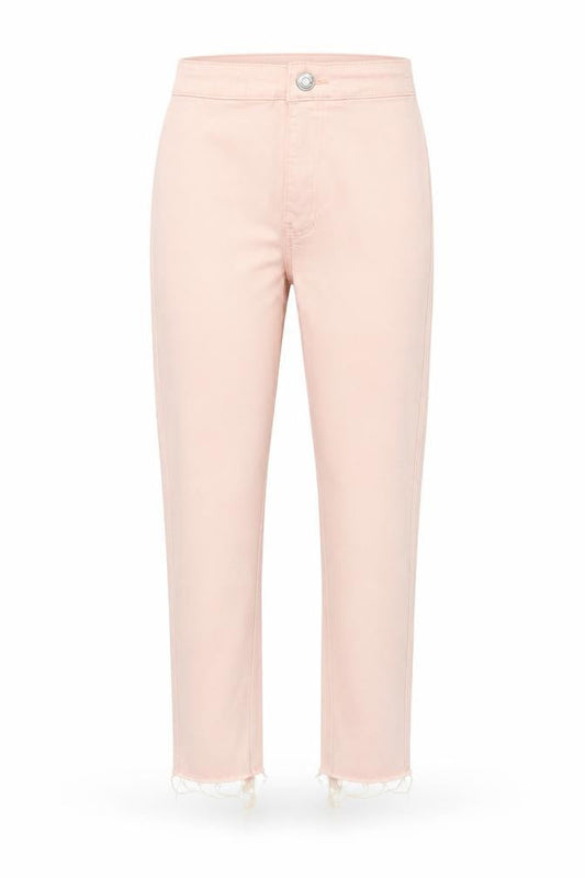 Missguided Womens Pink Cotton Skinny Jeans Size 4 Regular Zip