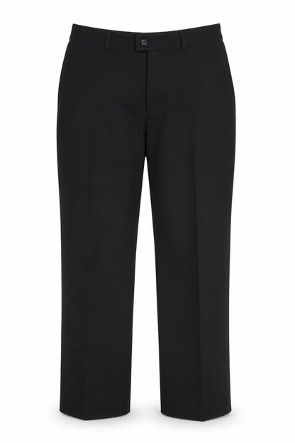 Debenhams Womens Black Polyester Dress Pants Trousers Size 32 Regular Zip