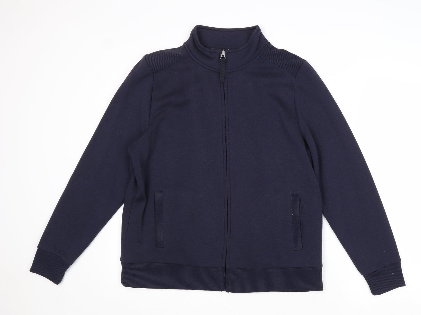 BCasual Womens Blue Jacket Size 16 Zip
