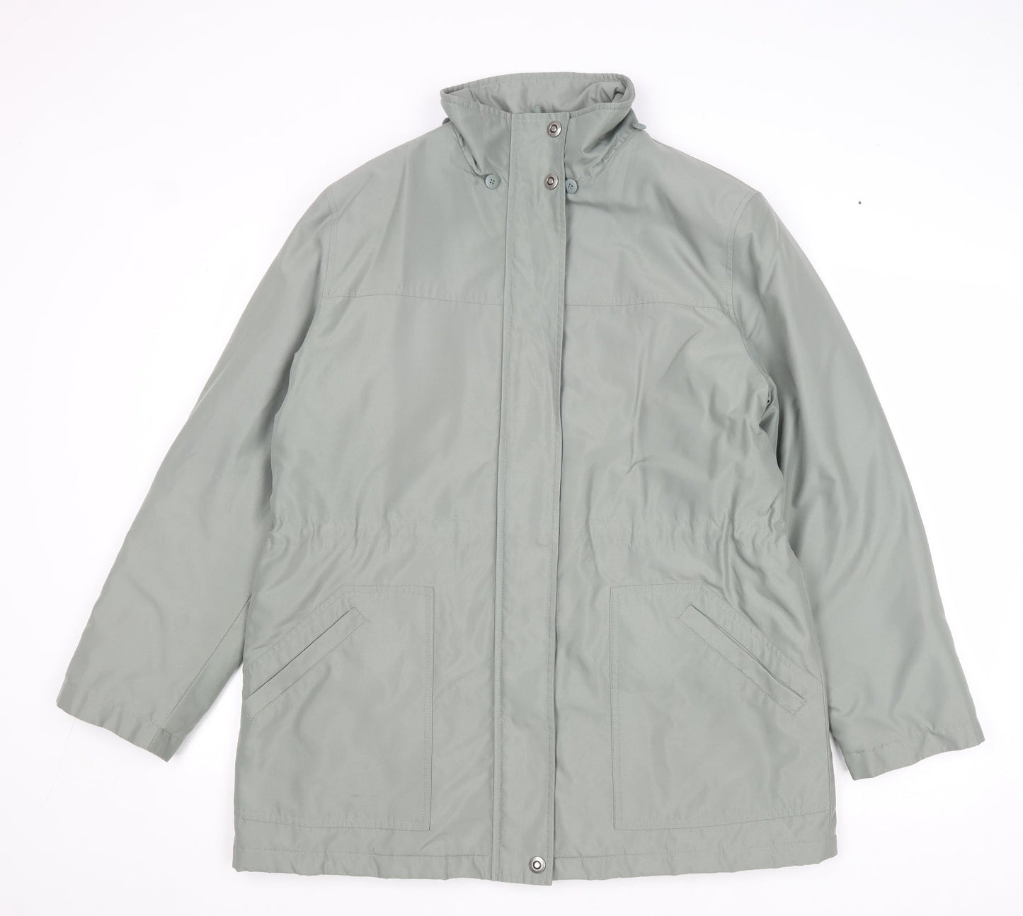 EWM Womens Grey Jacket Size 16 Zip