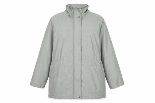 EWM Womens Grey Jacket Size 16 Zip