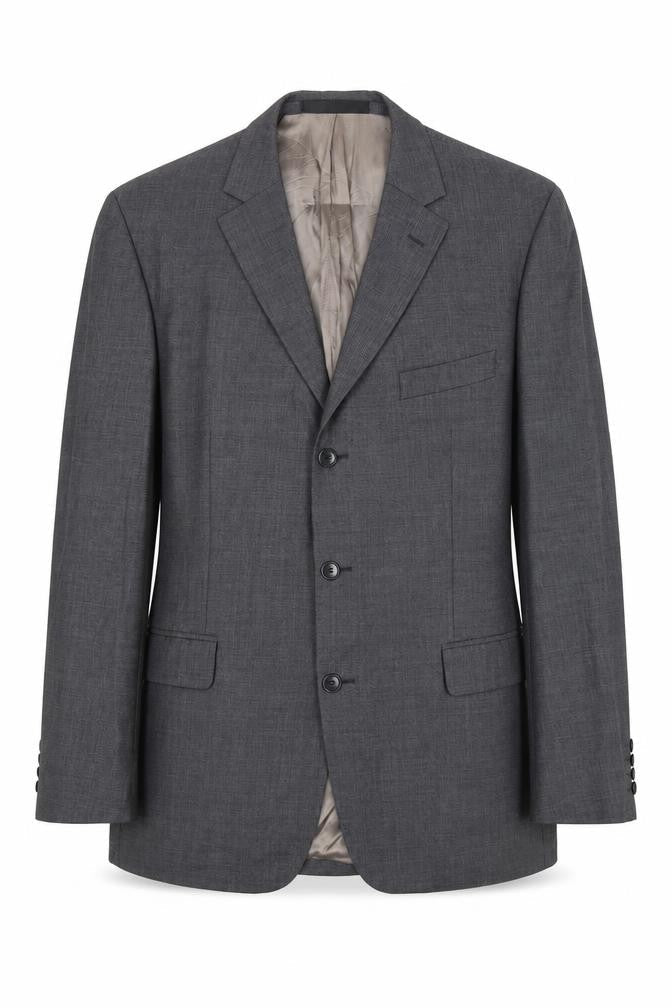 Marks & Spencer Mens Grey Wool Jacket Suit Jacket Size 42 Regular