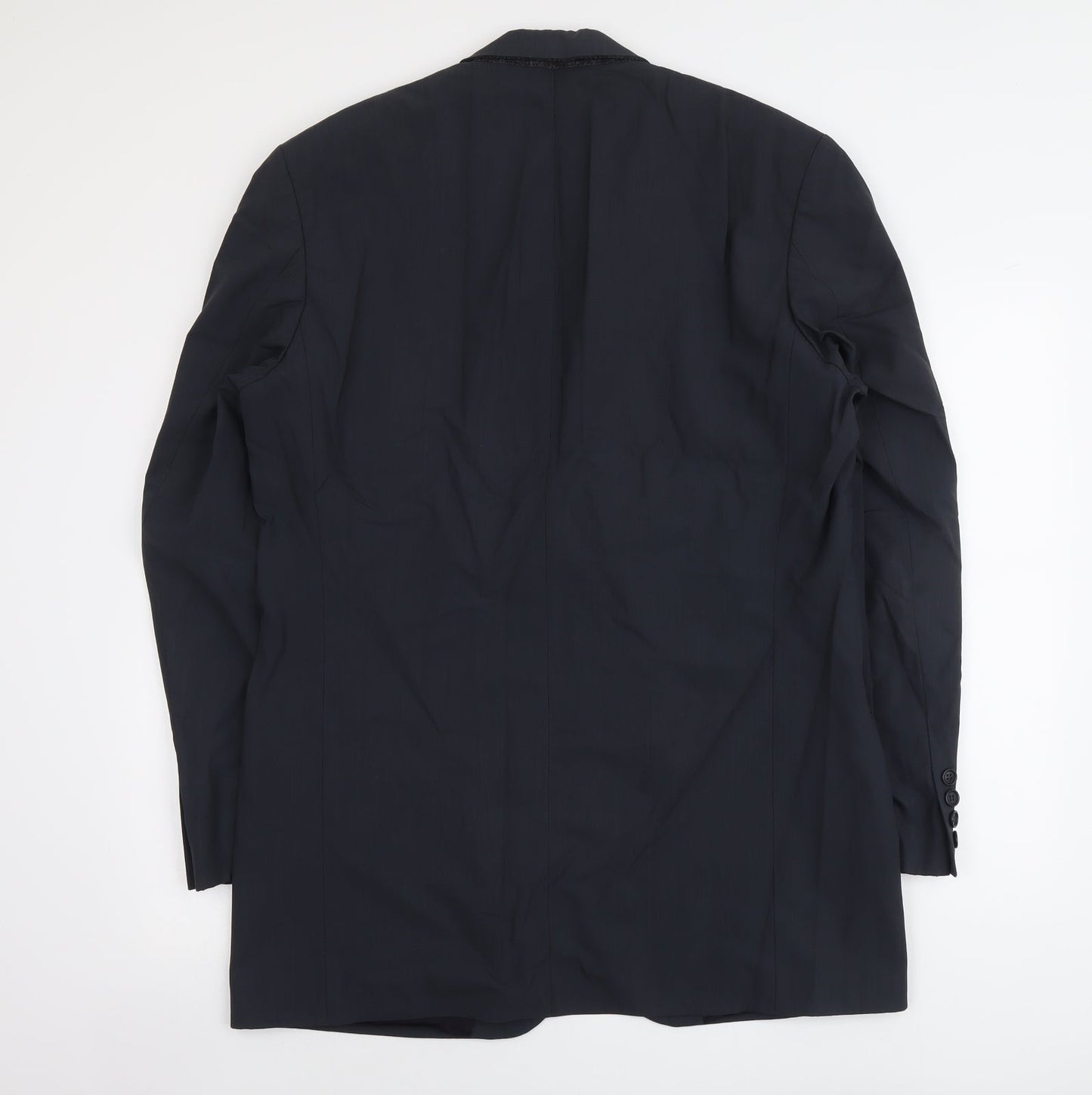 Marks and Spencer Mens Grey Wool Jacket Suit Jacket Size L Regular