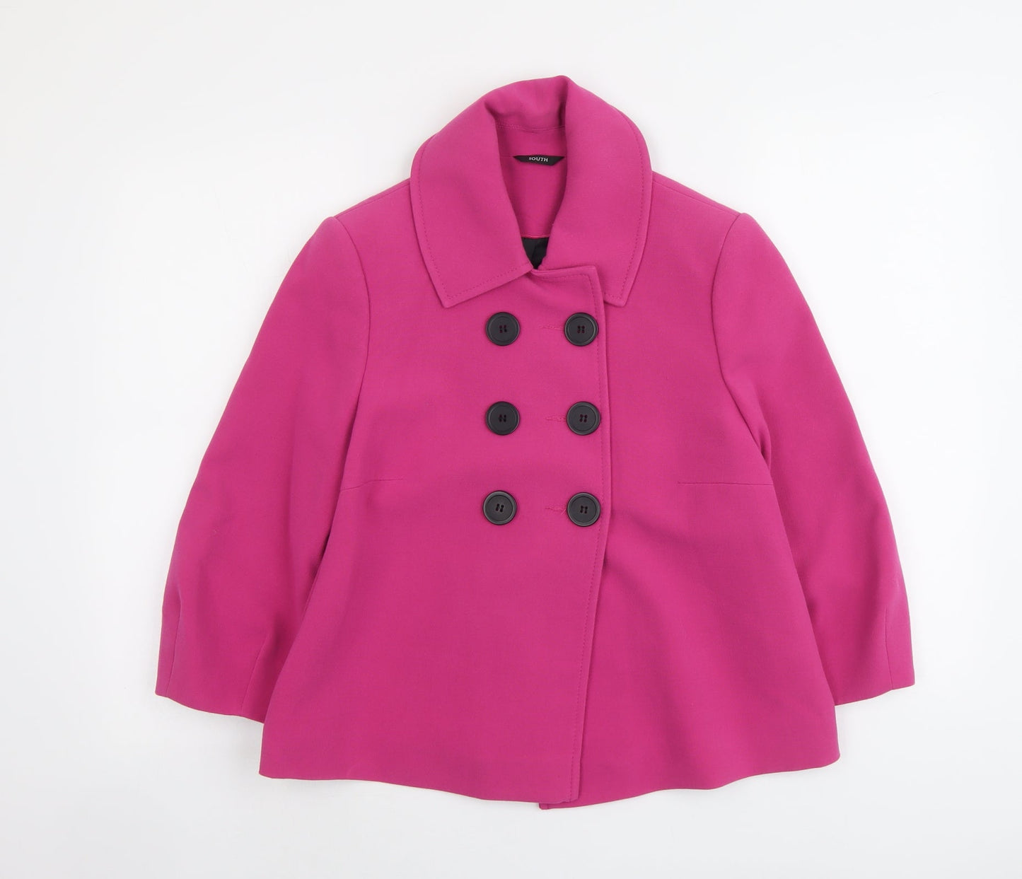 South Womens Pink Jacket Size 10 Button