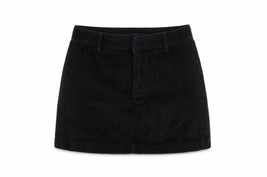 BDG Womens Blue Cotton A-Line Skirt Size S Button