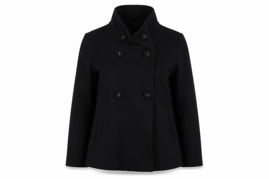 New Look Womens Black Jacket Size 10 Button